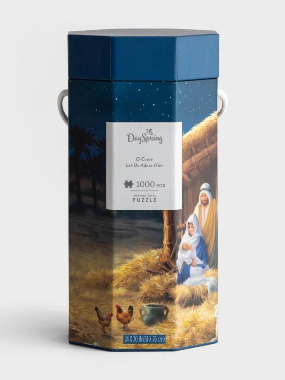 "O Come Let Us Adore Him" 1,000-piece inspirational puzzle by DaySpring New!